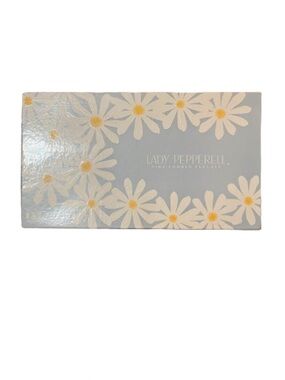 NWT Lady Pepperell Fine Combed Percale Vintage White with Gold Trimmed Sheets